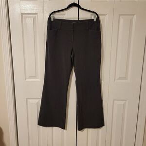APT.9 Ava dark grey wide leg dress pants